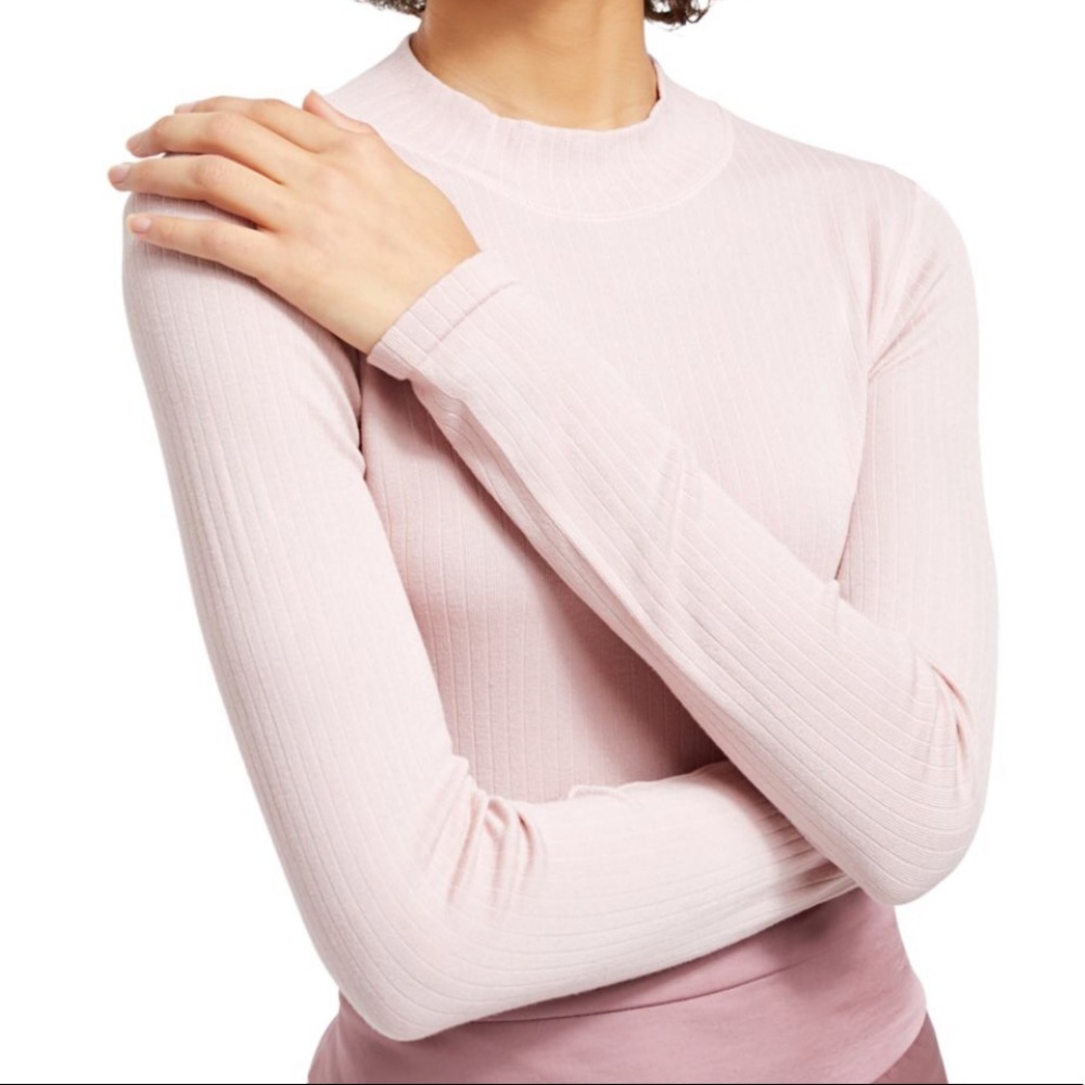 Sale! NWT FREE PEOPLE Lindsey Mock-Neck Tee XS/S